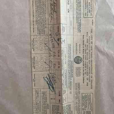 Tax Receipt