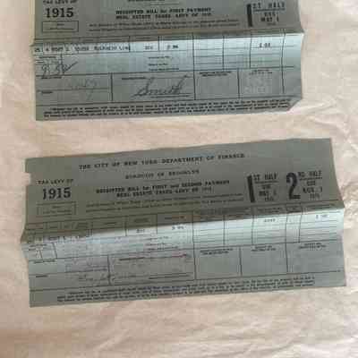 Tax Receipt