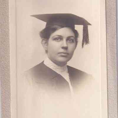 Graduation Photograph of a Woman
