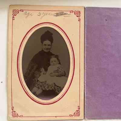 Mother and Daughter Photograph