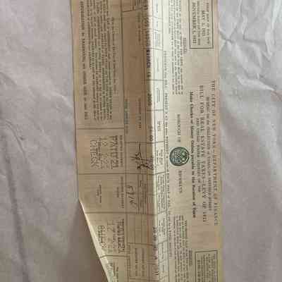 Tax Receipt