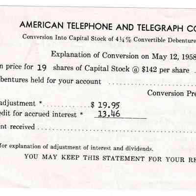 Stock Receipt