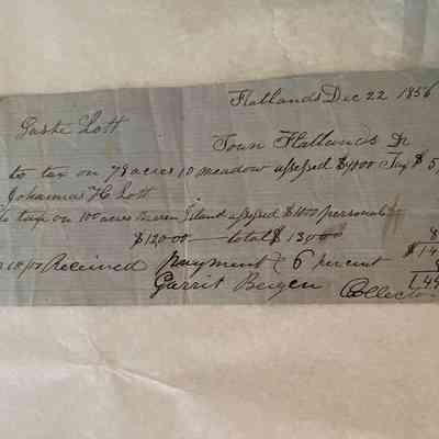 Tax Receipt