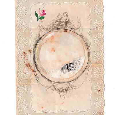 Envelope and card addressed to Cornelia D. Van Nuyse