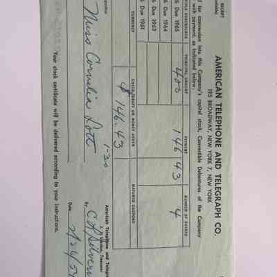 Stock Receipt