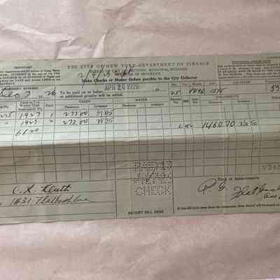 Tax Receipt