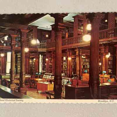 Postcard - Long Island Historical Society