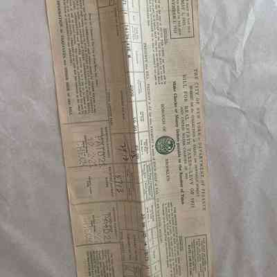 Tax Receipt