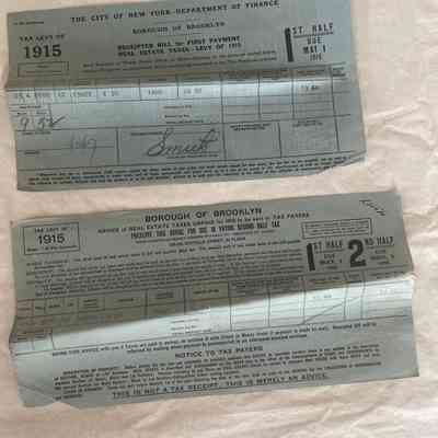 Tax Receipt