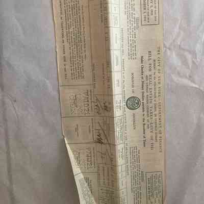 Tax Receipt