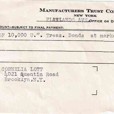 Stock Receipt