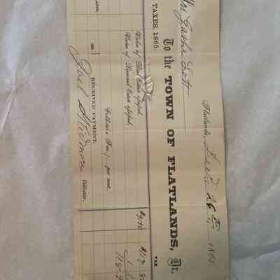 Tax Receipt