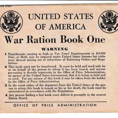 Ration Booklet