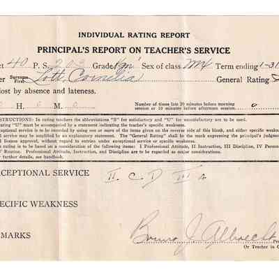 Report Card