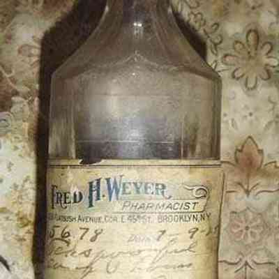 Bottle, Medicine