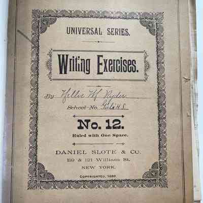 Writing Exercises Notebook