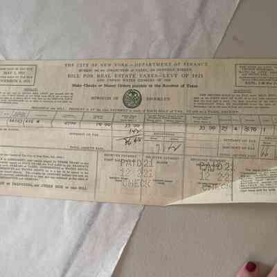 Tax Receipt
