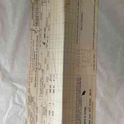 Tax Receipt