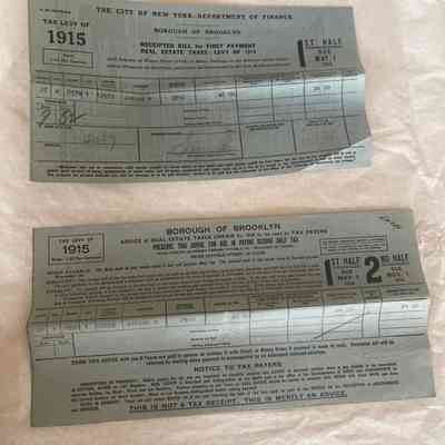 Tax Receipt