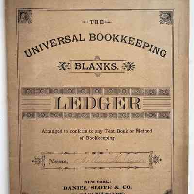 Ledger Notebook