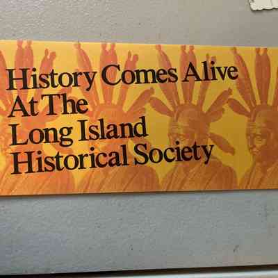 Pamphlet - History Comes Alive at the Long Island Historical Society