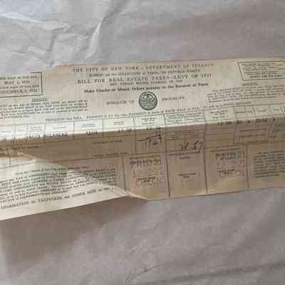 Tax Receipt