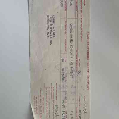 Stock Receipt