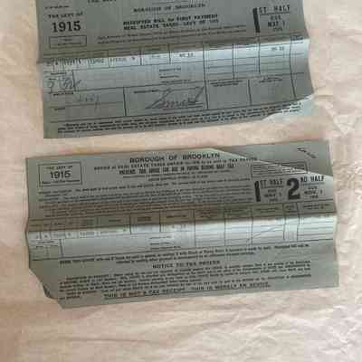 Tax Receipt