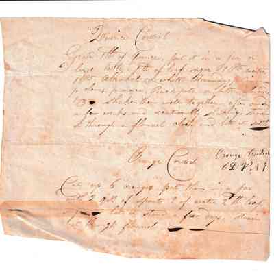 Handwritten Recipe