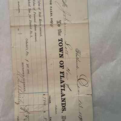 Tax Receipt