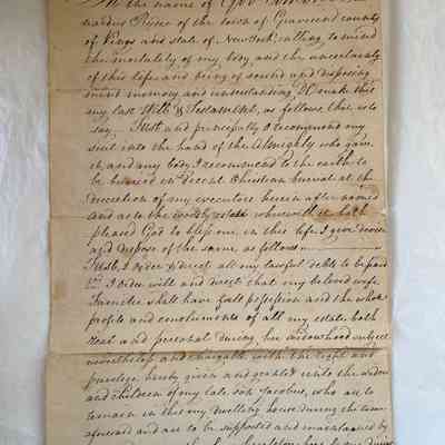 Last Will and Testament