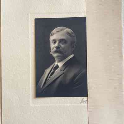 Photo of Man in Folder