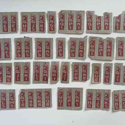 Ration Booklet Leaflets