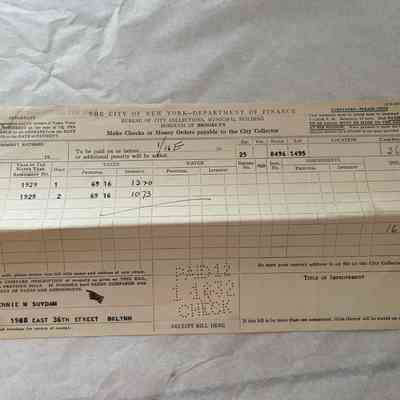Tax Receipt