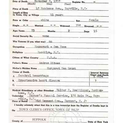 Death Register