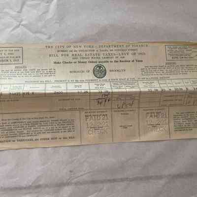 Tax Receipt