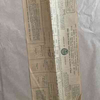 Tax Receipt