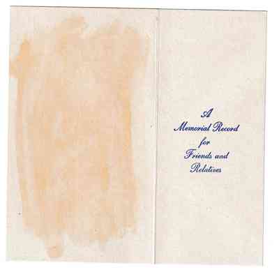 Funeral Brochure