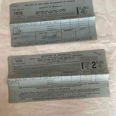 Tax Receipt