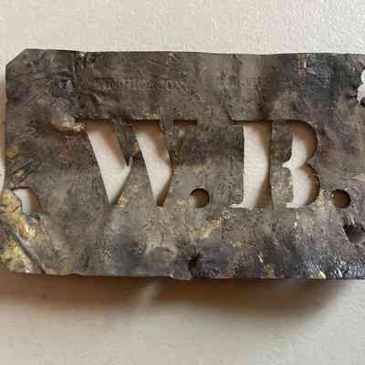 Metal Initials