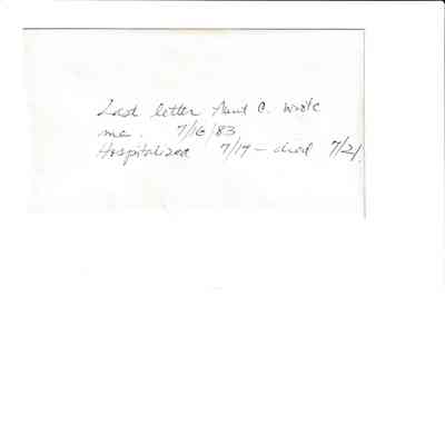 Letter and Envelope