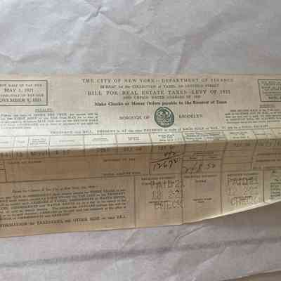 Tax Receipt