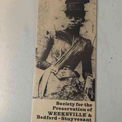 Pamphlet - Society for the Preservation of WEEKSVILLE & Bedford Stuyvesant History