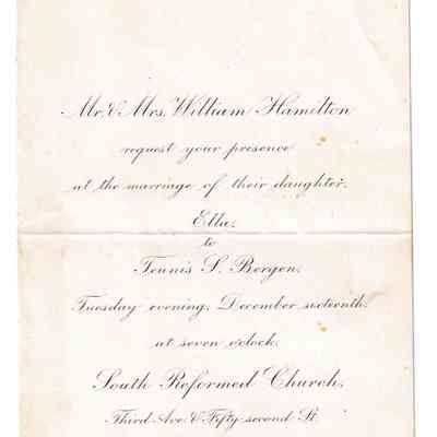 Wedding Invitation