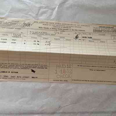 Tax Receipt