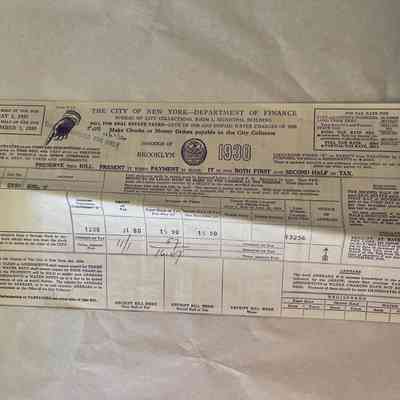 Tax Receipt