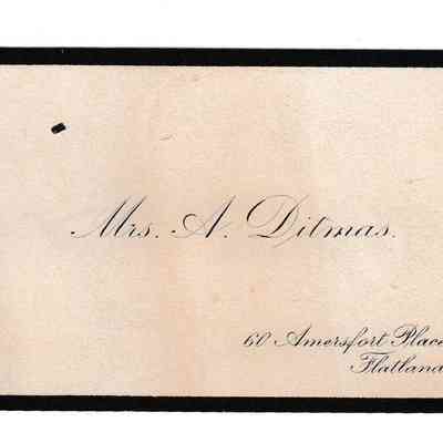 Funeral Card