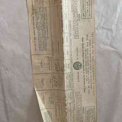 Tax Receipt
