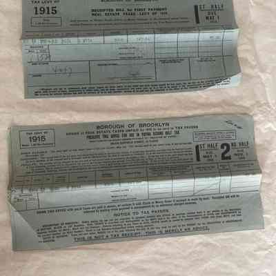 Tax Receipt