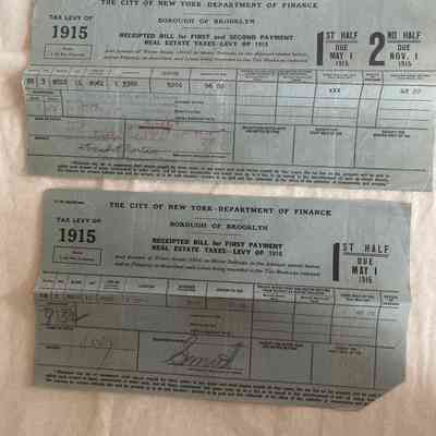 Tax Receipt